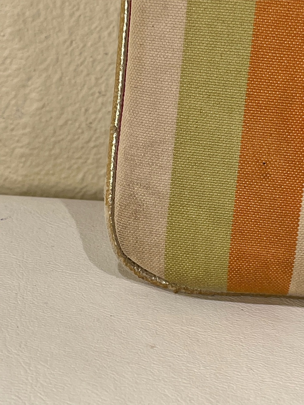 Coach Poppy Sequin Legacy Stripe Ipad Tablet Case REHAB - Picture 11 of 14